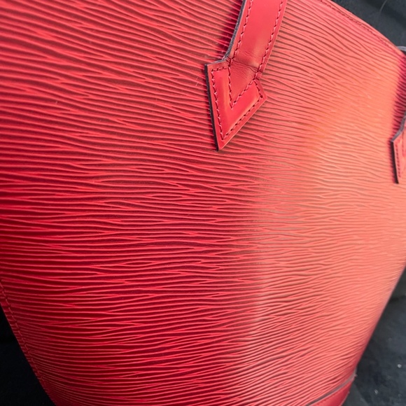 LOUIS VUITTON - SAINT JACQUES - RED PURSE - Picture 5 of 16